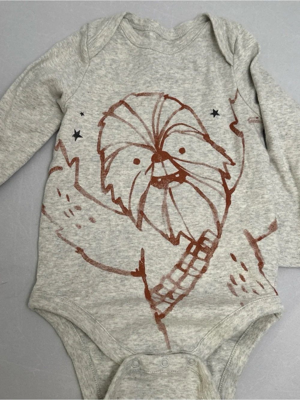 Baby Gap Star Wars Yoda & Chewbacca 3-Piece Outfit Set 18-24M